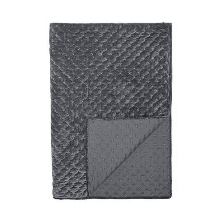 Couverture \'Cia\' 180x260 - Gris dans le groupe Décoration / Textiles / Couverture chez Reforma (1026-93-010)