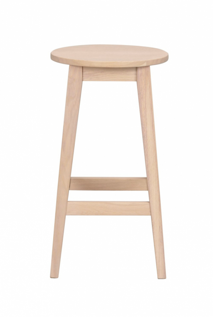 Tabouret de bar \'Austin\' - Nature/Blanc dans le groupe Meubles / Meubles d\'assise / Tabourets de bar chez Reforma (103512)