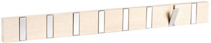 Barre à crochets \'Confetti\' 70cm - Pigmenté blanc dans le groupe Meubles / Étagères & rangement / Cintres à vêtements chez Reforma (103745)