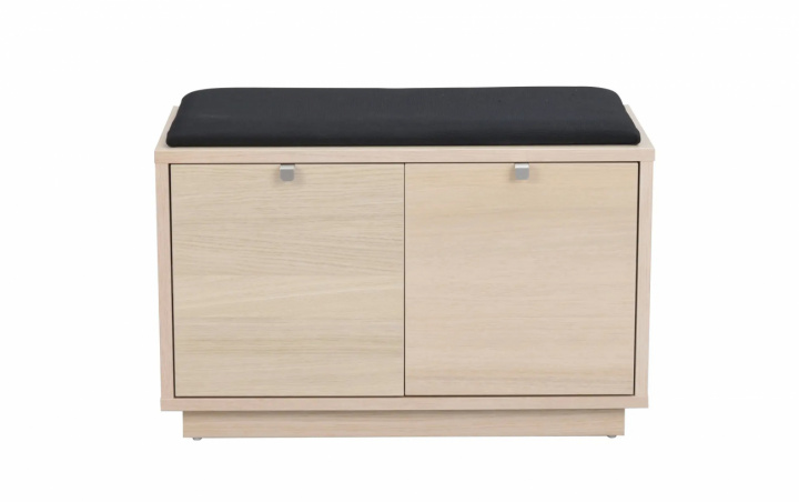 Banc \'Confetti\' 70cm - Pigment&eacute; blanc/Noir dans le groupe Meubles / Meubles d\'assise / Bancs chez Reforma (103759)