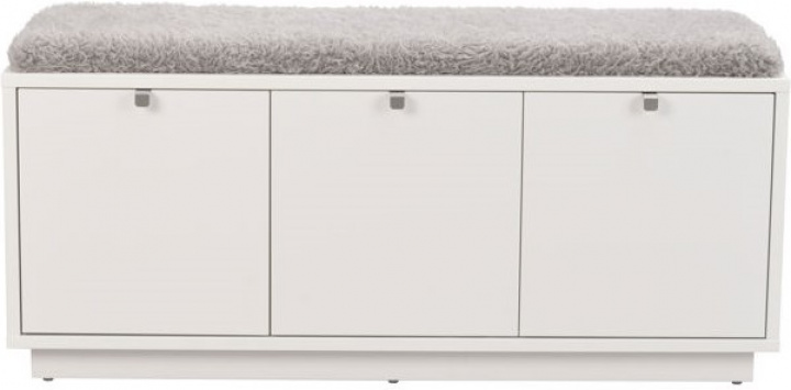 Banc \'Confetti\' 106x35cm - Blanc/Noir dans le groupe Meubles / Meubles d\'assise / Bancs chez Reforma (103763)