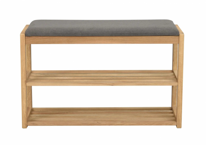 Range-chaussures \'Confetti\' - Naturel/Gris dans le groupe Meubles / Étagères & rangement / Étagères à chapeaux et à chaussures chez Reforma (103821)