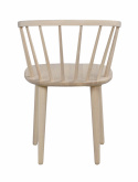 Chaise \'Carmen\' - Blanc pigmenté