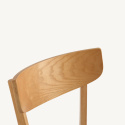 Chaise \'Saba \'- Chêne/Beige