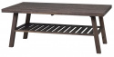 Table basse \'Brooklyn\' 130x75cm - Brun foncé