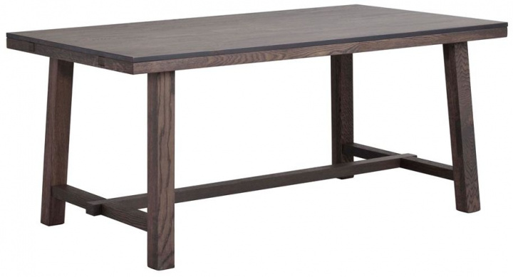 Table à manger \'Brooklyn\' 170x95cm - Brun foncé dans le groupe Meubles / Tables / Table à manger chez Reforma (108535)