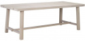 Table à manger \'Brooklyn\' 220x95cm - Blanchi