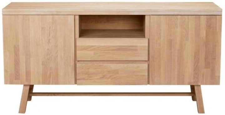 Buffet \'Brooklyn\' 160x45cm - Chêne dans le groupe Meubles / Étagères & rangement / Buffets chez Reforma (108595)