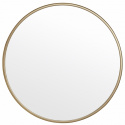 Miroir \'Rond\' 80cm - Or