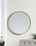 Miroir \'Rond\' 80cm - Or