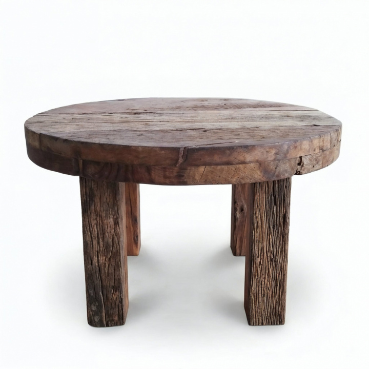 Table basse \'Birka\' 58 x 58 cm - Vintage dans le groupe Vintage / Tables Vintage / Tables basses vintage chez Reforma (109-natural)