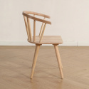 Chaise \'Astrid \'- Blanc pigmenté