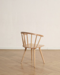 Chaise \'Astrid \'- Blanc pigmenté