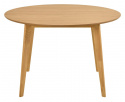 Table à manger \'Roxby\' Ronde 120x76cm - Naturel