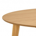 Table à manger \'Roxby\' Ronde 120x76cm - Naturel