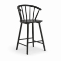 Tabouret de bar \'Astrid\' - Noir