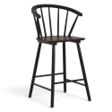 Tabouret de bar \'Astrid\' - Noir