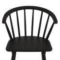 Tabouret de bar \'Astrid\' - Noir