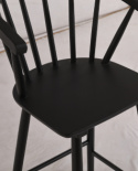 Tabouret de bar \'Astrid\' - Noir
