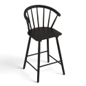 Tabouret de bar \'Astrid\' - Noir