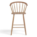 Tabouret de bar \'Astrid\' - Pigmenté blanc