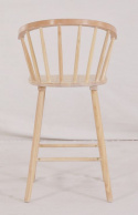 Tabouret de bar \'Astrid\' - Pigmenté blanc