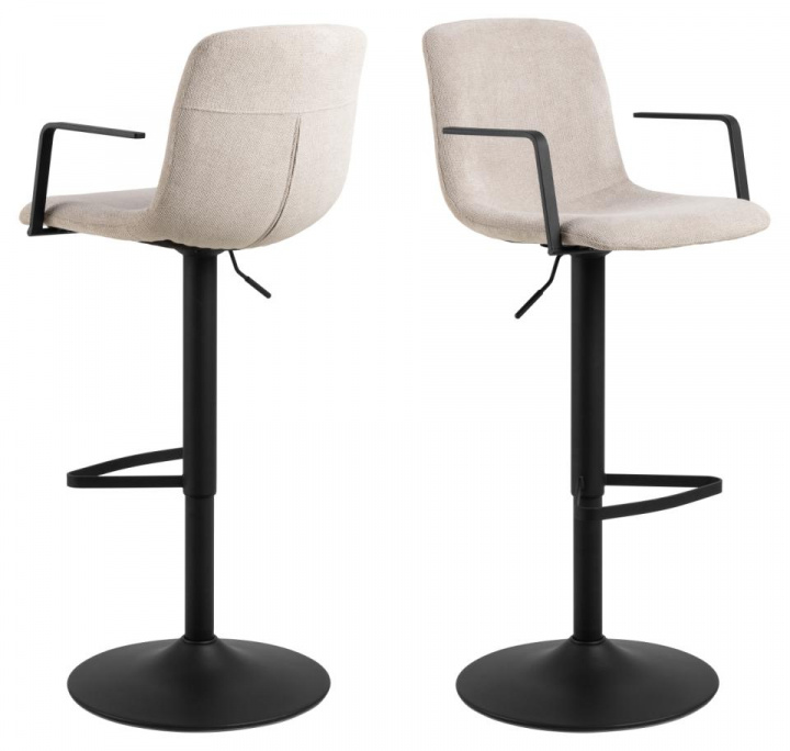 Tabouret \'Pablo\' - Beige Clair dans le groupe Meubles / Meubles d\'assise / Tabourets de bar chez Reforma (109558)