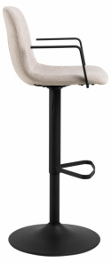Tabouret \'Pablo\' - Beige Clair