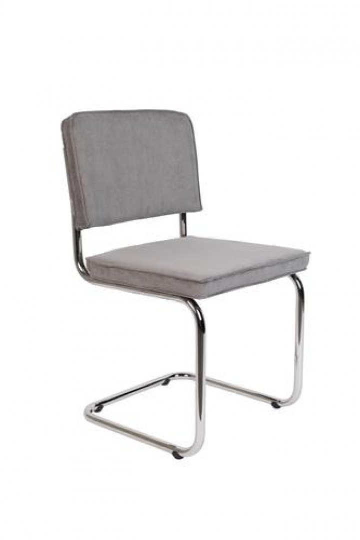 Chaise \'Ridge Rib\' - Gris Clair dans le groupe Meubles / Meubles d\'assise / Chaises chez Reforma (1100076)