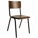 Chaise \'Scuola\' - Brun