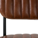 Chaise \'Jake\' - Vintage/Brun