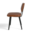 Chaise \'Jake\' - Vintage/Brun