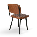 Chaise \'Jake\' - Vintage/Brun