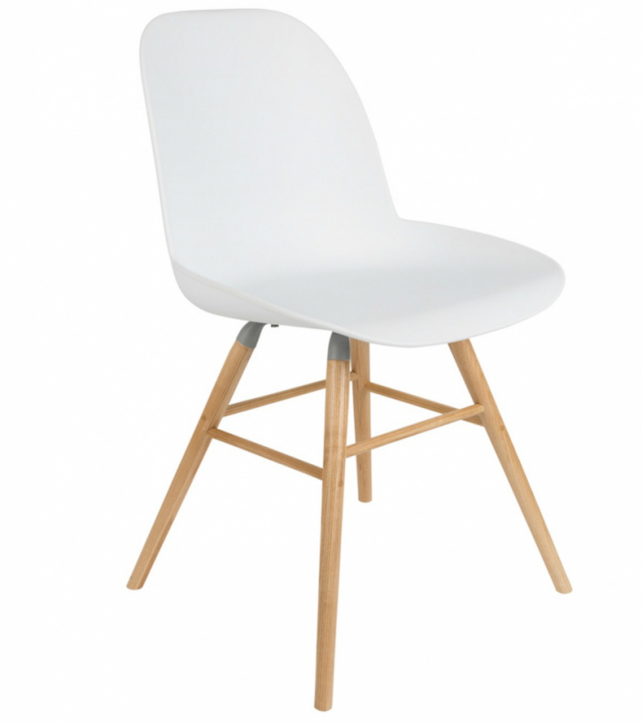 Chaise \'Albert\' - Blanc dans le groupe Meubles / Meubles d\'assise / Chaises chez Reforma (1100292)