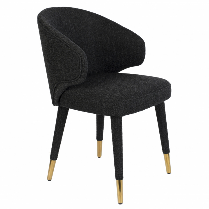 Chaise \'Lunar\' - Noir dans le groupe Meubles / Meubles d\'assise / Chaises chez Reforma (1100463)