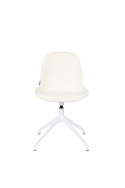 Chaise \'Albert\' pivotante - Blanc