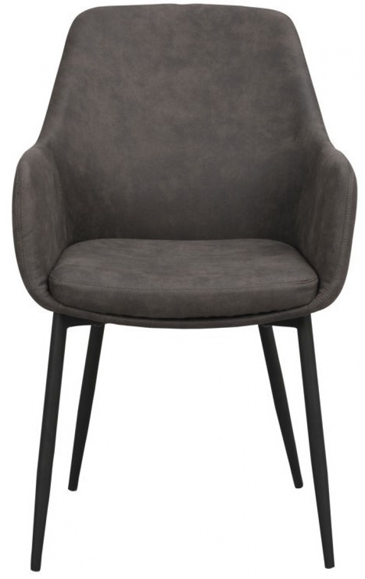 Fauteuil \'Reily\' - Gris foncé dans le groupe Meubles / Meubles d\'assise / Chaises chez Reforma (110457)