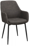 Fauteuil \'Reily\' - Gris foncé