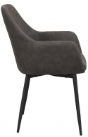 Fauteuil \'Reily\' - Gris foncé