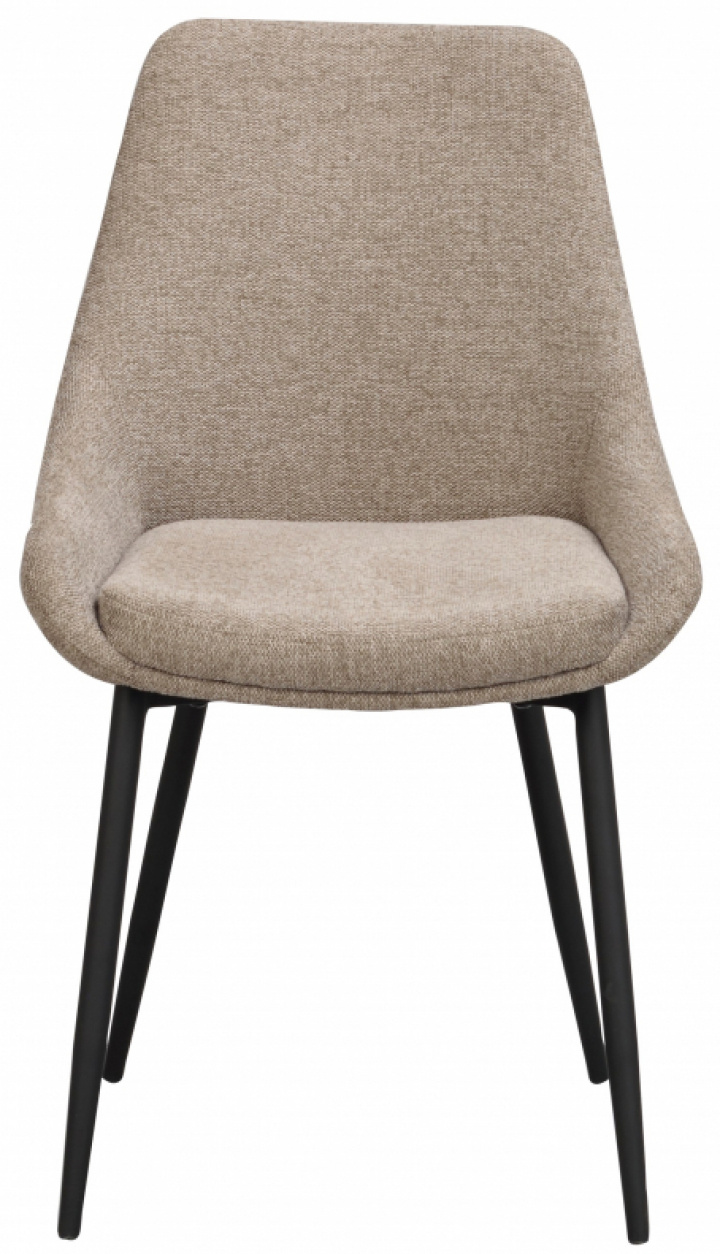 Chaise \'Sierra\' - Beige/noir dans le groupe Meubles / Meubles d\'assise / Chaises chez Reforma (110487)