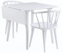 Table à manger \'Lotta\' 80x80cm - Blanc