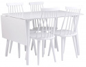 Table à manger \'Lotta\' 120x80cm - Blanc