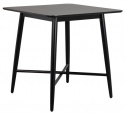 Table haute \'Lotta\' 90x90cm - Noir
