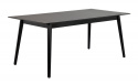 Table à manger \'Lotta\' 180x90cm - Noir