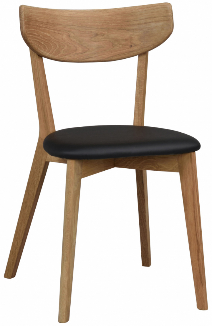 Chaise \'Ami\' - Chêne/Noir dans le groupe Meubles / Meubles d\'assise / Chaises chez Reforma (113031)