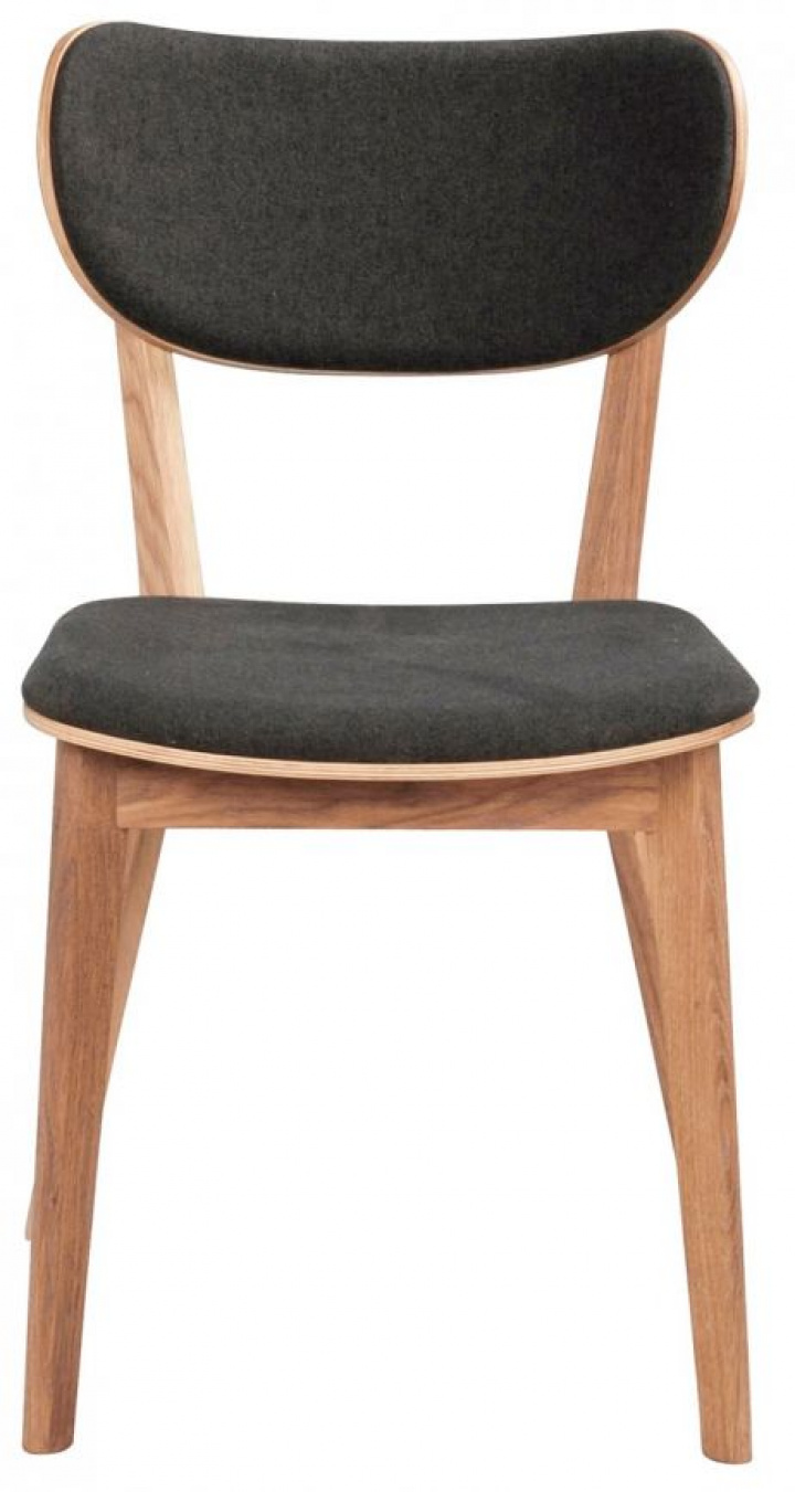 Chaise - \'Kato\' - Chêne/Gris foncé dans le groupe Meubles / Meubles d\'assise / Chaises chez Reforma (113036)