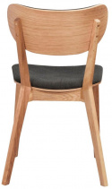 Chaise - \'Kato\' - Chêne/Gris foncé