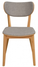 Chaise - \'Kato\' - Chêne/Gris clair