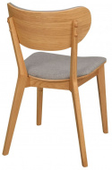 Chaise - \'Kato\' - Chêne/Gris clair