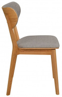 Chaise - \'Kato\' - Chêne/Gris clair